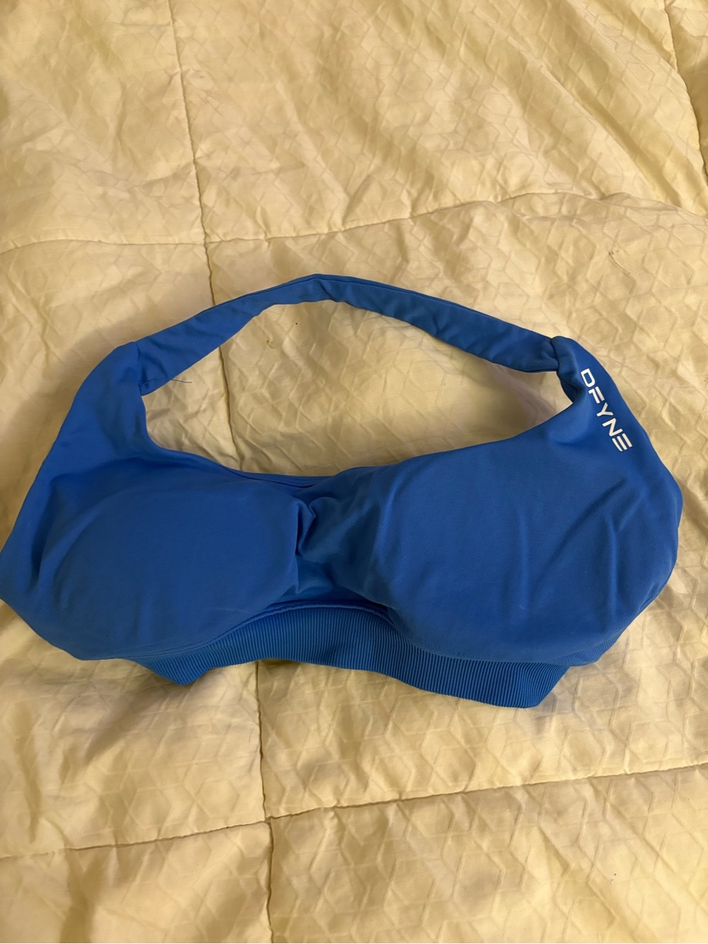DFYNE Impact Sports Bra Electric Blue